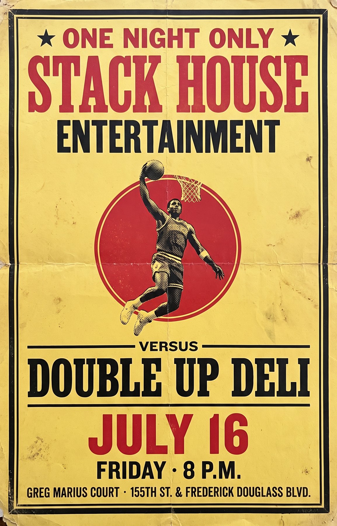 Stack House Entertainment vs Double Up Deli, Friday July 16, 8 p.m.